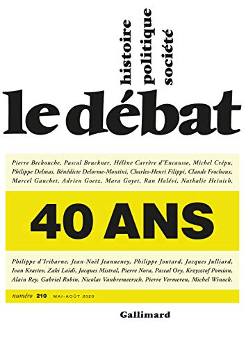 Débat (Le), n° 210. 40 ans