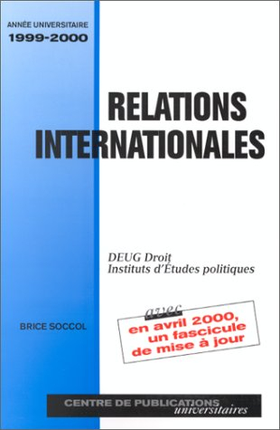 relations internationales. : edition 2000