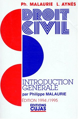 Droit civil. Vol. 1. Introduction générale