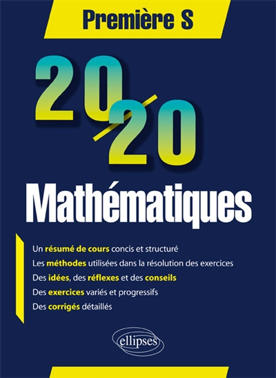 20/20 en mathématiques : première S