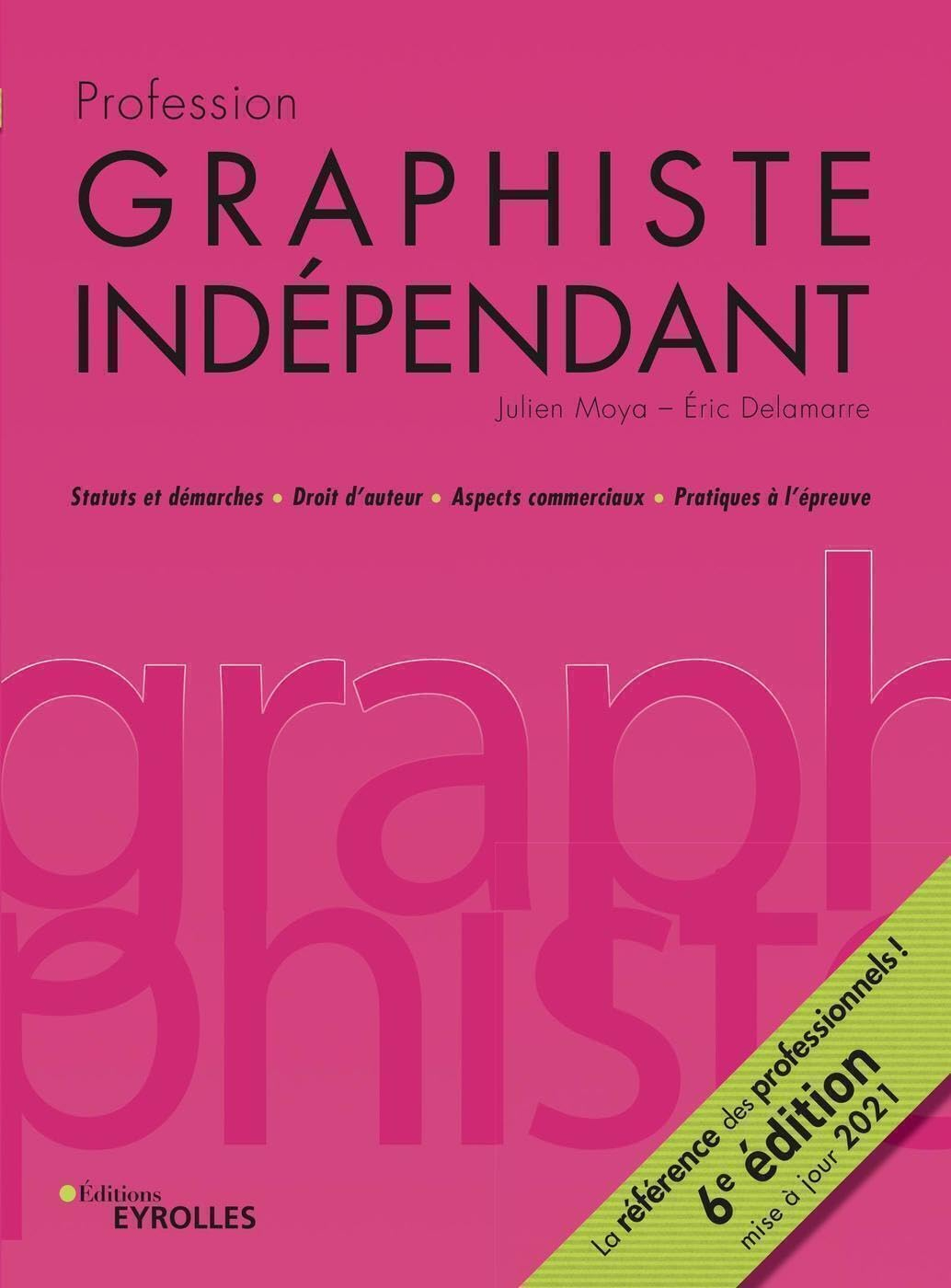 Profession graphiste indépendant : statuts et démarches, droit d'auteur, aspects commerciaux, pratiq