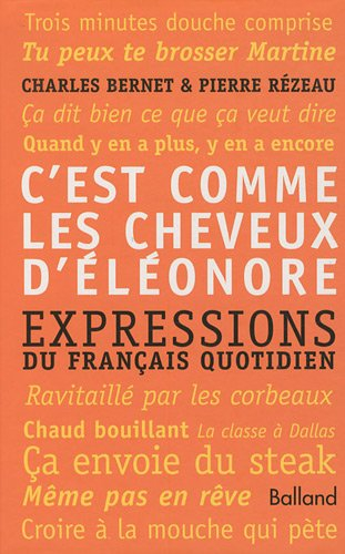C'est comme les cheveux d'Eléonore : expressions du française quotidien