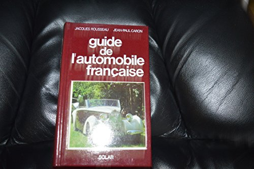 guide de l'automobile française
