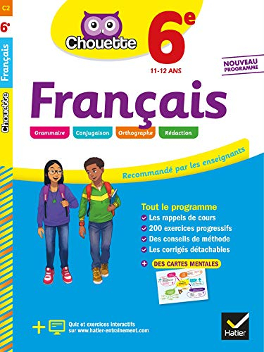 Français 6e, 11-12 ans : nouveau programme