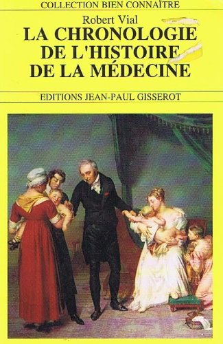 La chronologie de l'histoire de la médecine
