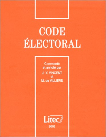 code électoral 2001 (ancienne édition)
