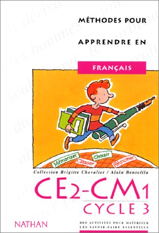 Méthodes pour apprendre en français CE2-CM1, cycle 3 : cahier de l'élève
