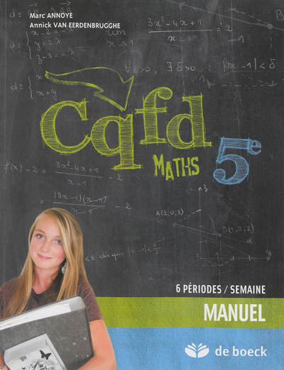 CQFD maths 5e : manuel : 6 périodes par semaine