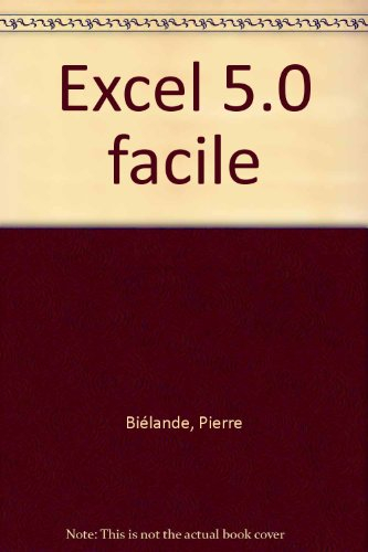 Excel 5.0 facile