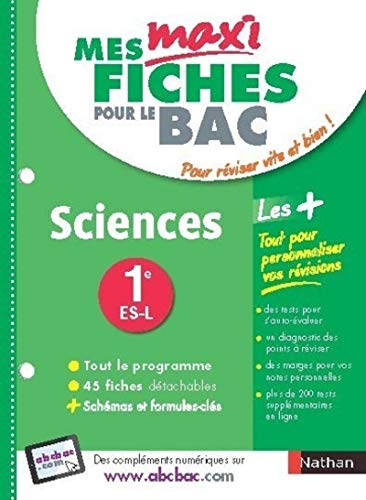 Sciences, 1re ES, L