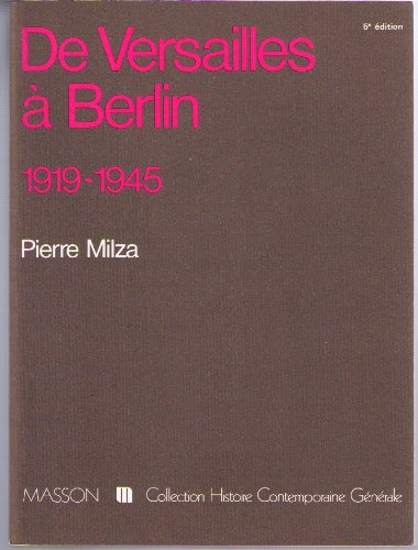 de versailles à berlin : 1919-1945