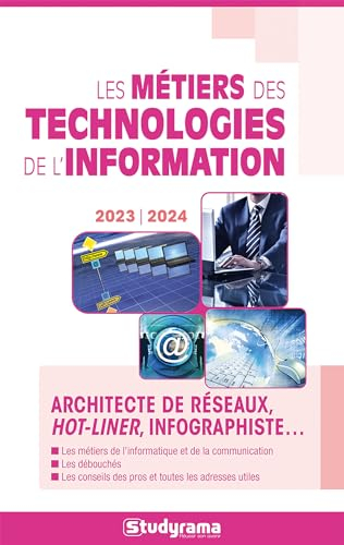 Les métiers des technologies de l'information : architecte de réseaux, hot-liner, infographiste... :