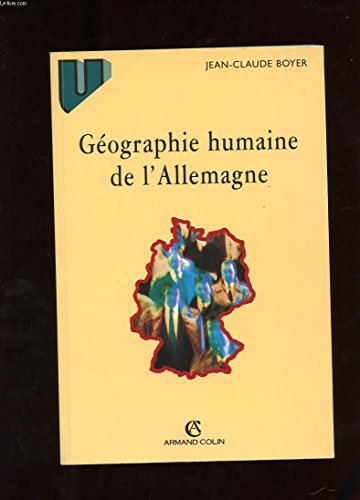 Géographie humaine de l'Allemagne