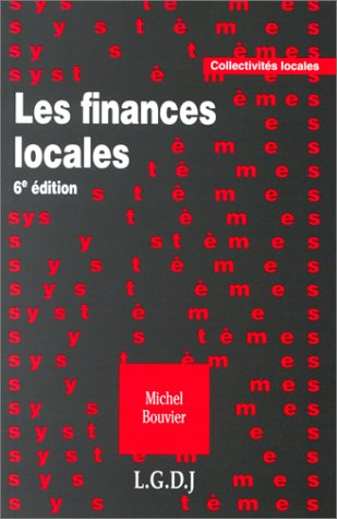les finances locales. 6ème édition