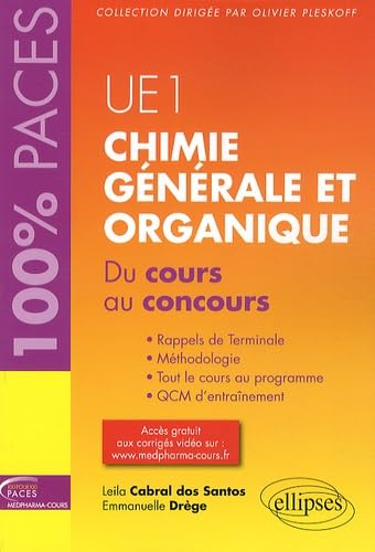 UE1, chimie générale et organique : du cours au concours