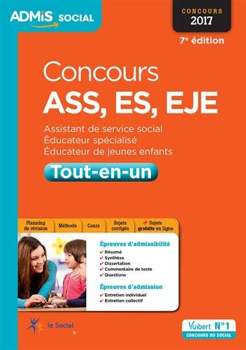 Concours ASS, ES, EJE : assistant de service social, éducateur spécialisé, éducateur de jeunes enfan