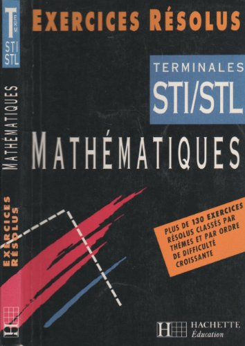 Mathématiques, terminales STI-STL