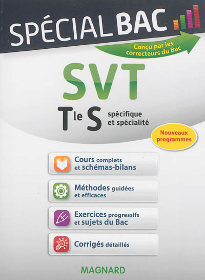 SVT terminale S spécifique et spécialité : nouveaux programmes