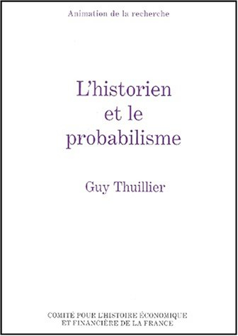 L'historien et le probabilisme