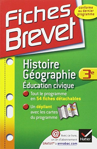 Histoire géographie, éducation civique 3e