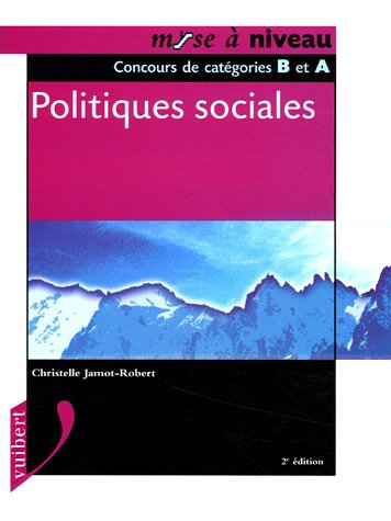 politiques sociales : concours de catégories b et a
