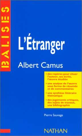 L'étranger, Albert Camus