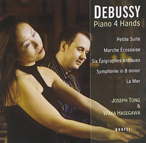 debussy : piano 4 mains. tong, hasegawa.