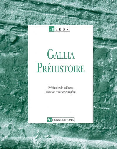 Gallia préhistoire, n° 50