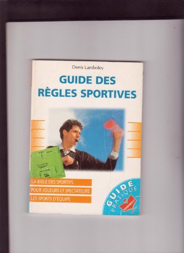 Guide des règles sportives