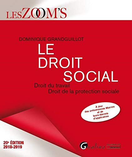 Le droit social : droit du travail, droit de la protection sociale : 2018-2019