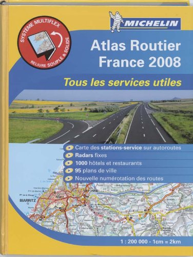 Atlas routier France 2008 : tous les services utiles