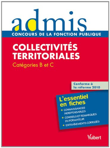 Collectivités territoriales : catégories B et C