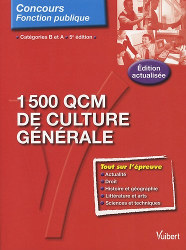 1.500 QCM de culture générale