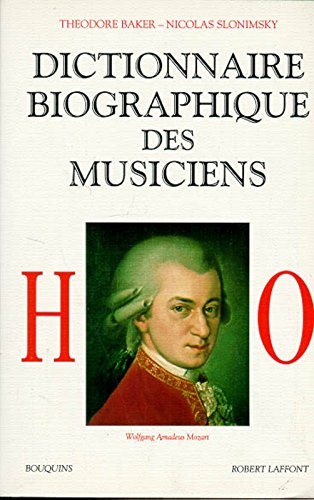 Dictionnaire biographique des musiciens. Vol. 2. H-O