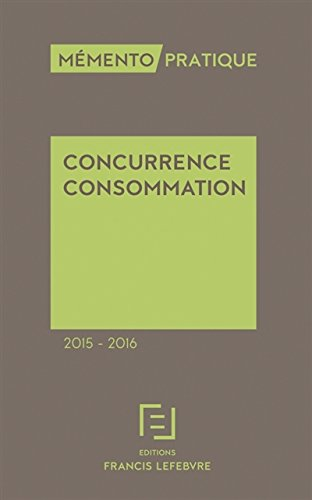 Concurrence consommation 2015-2016
