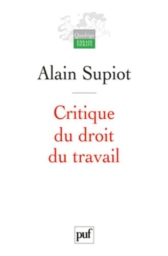 Critique du droit du travail