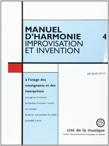 Manuel d'harmonie. Vol. 4