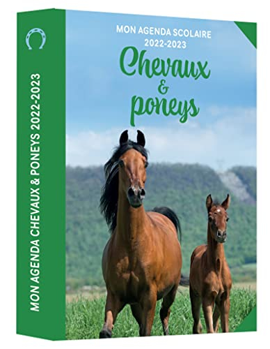 Chevaux & poneys : mon agenda scolaire 2022-2023