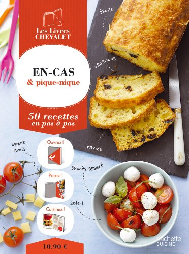 En-cas & pique-nique : 50 recettes en pas à pas