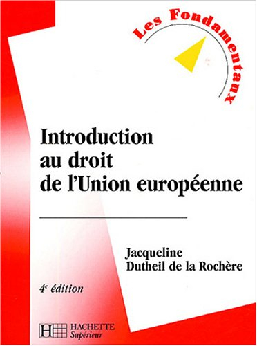 introduction au droit de l'union européenne