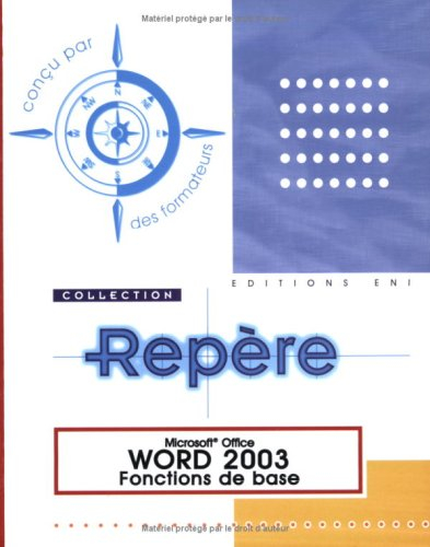 Word 2003 : fonctions de base