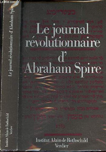 Le journal révolutionnaire d'Abraham Spire