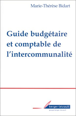 Guide budgétaire et comptable de l'intercommunalité