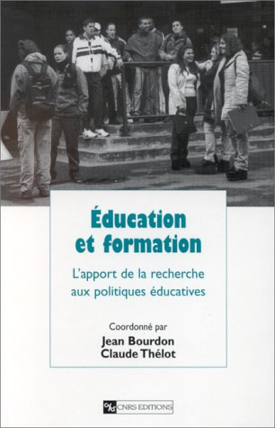Education et formation : l'apport de la recherche aux politiques éducatives