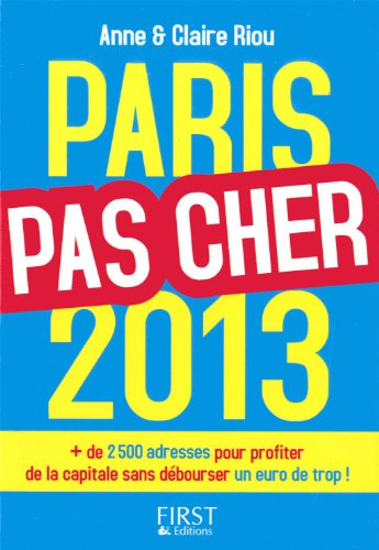 Paris pas cher 2013