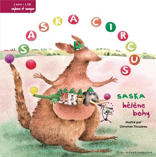 Saska circus : 17 chansons pour les tout-petits