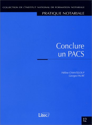 Conclure un Pacs