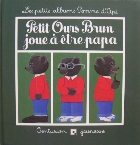 Petit ours brun joue à être papa