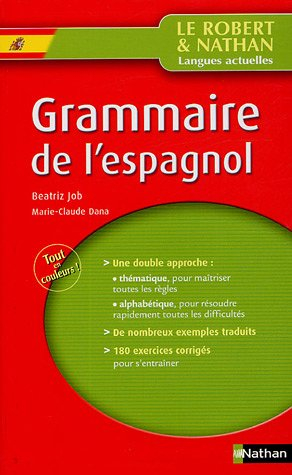 Grammaire de l'espagnol