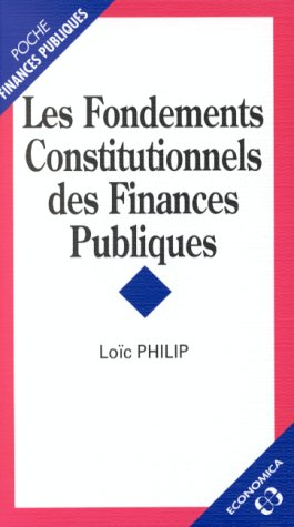 les fondements constitutionnels des finances publiques